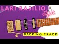 LARI BASILIO Style Modern ROCK Guitar Instrumental Jam Track C# minor