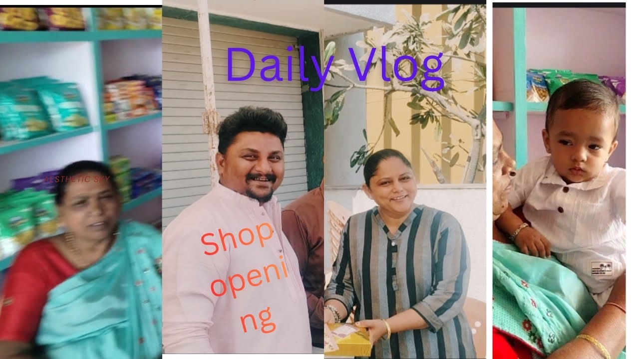 Choti Dukaan Se Bade Sapne – Bhai Ki Shop Opening Vlog❤️#viral #indianvlogger #god #blessings #love 
