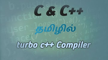 C and C++ compiler installation and execution in tamil #happycoding #compiler #tamil