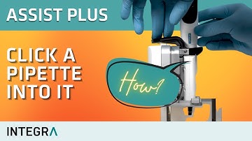 Getting started: How to click a pipette into the ASSIST PLUS pipetting robot