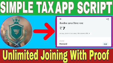 SIMPLE TAX App Otp Refer Bypass Script || Earn Unlimited Paytm Cash With Proof.....