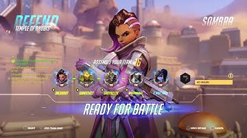 Overwatch | Temple of Anubis - Defense (Sombra)