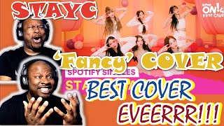 {REACTION} STAYC cover ‘Fancy’ by TWICE | K-Pop ON! First Crush
