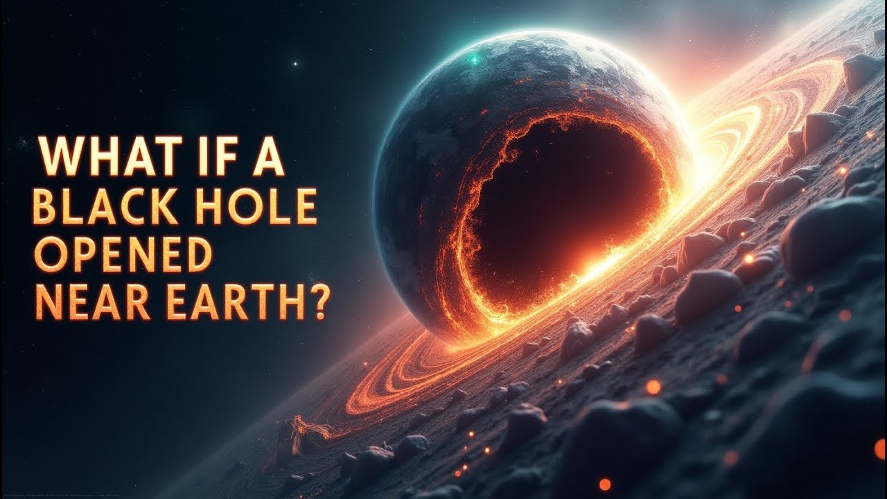 What If a BLACK HOLE Opened Near Earth? The Truth Will Shock You! - YouTube