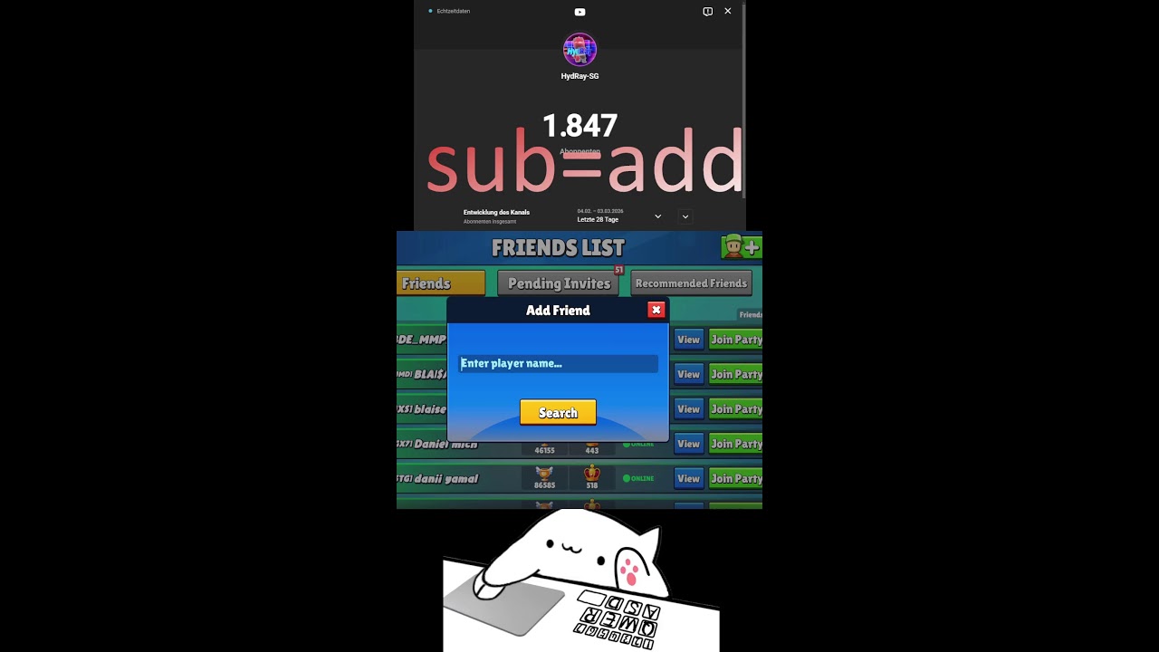 PLAYING BD X BDT LIVE!