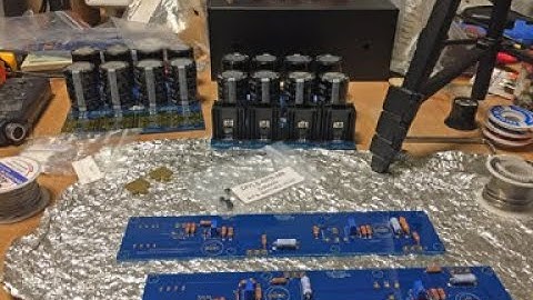 Robert Builds the Nelson Pass F6 Amplifier part 2