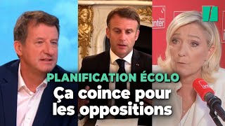 La planification écologique de Macron critiquée par toutes les oppositions