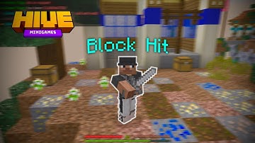 How To Get Block Hit Animations On Bedrock | MCBE
