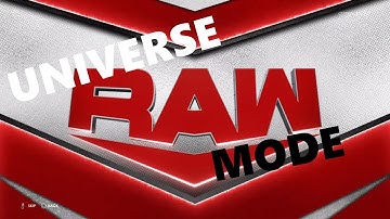 WWE 2K22 Rebrand Universe Mode (Raw Show Intro)