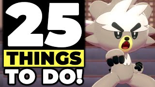 25 Things To Do After Finishing The Isle Of Armor DLC In Pokémon Sword & Shield