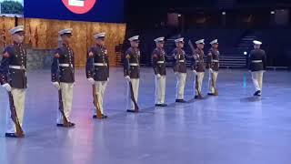 U.S Marine Corps Silent Platoon - Norsk Militær Tattoo  2024 - Norwegian Military Tattoo 2024