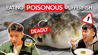 EATING POISONOUS PUFFERFISH IN JAPAN *OMG HELP*
