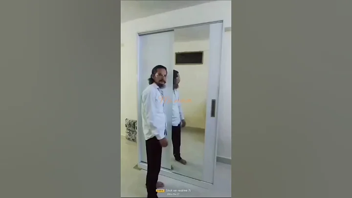 Sliding wardrobe design new sliding wardrobe geometric designs 👍#furniture #youtubeshorts #viral