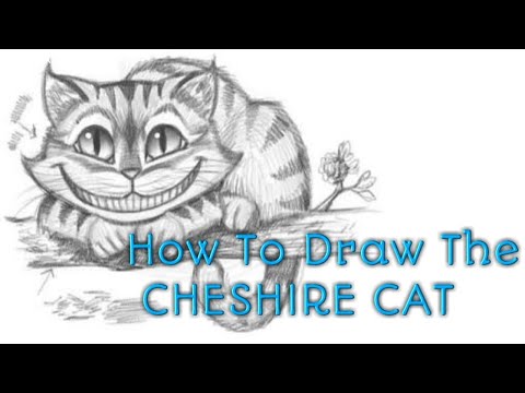 HOW TO DRAW THE CHESHIRE CAT