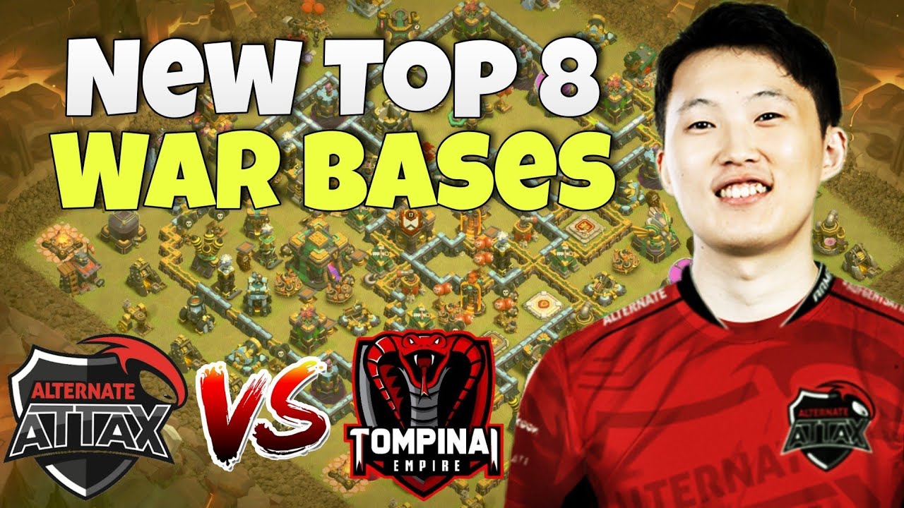 *NEW* Top 8 Th14 War Base With Link | ATN aTTaX vs Tompinai Empire Bases | Clash Of Clans