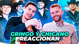 GRINGO Y CHICANO REACCIONAN A Calibre 50 - Corrido De Juanito