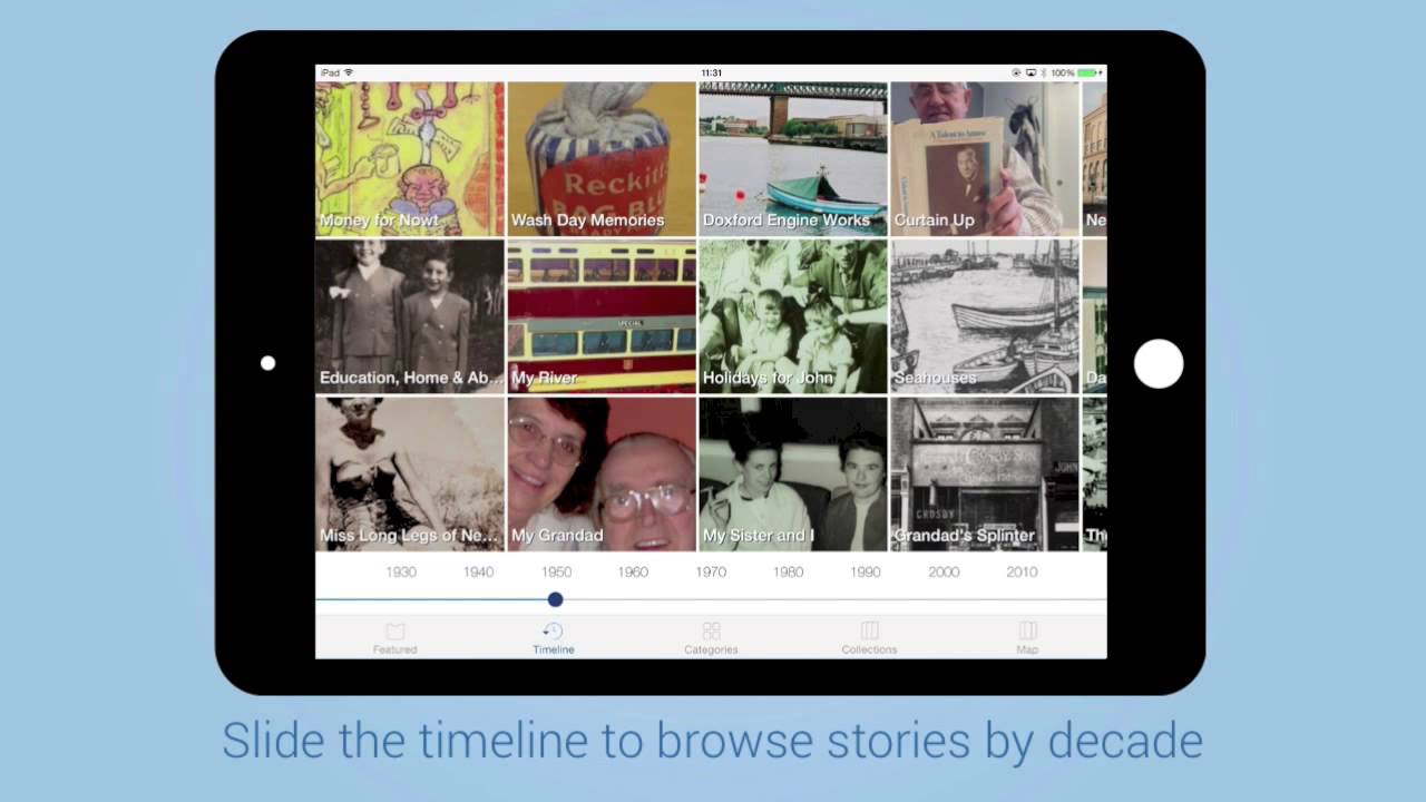 Memory Box for iOS 7 App Trailer YouTube