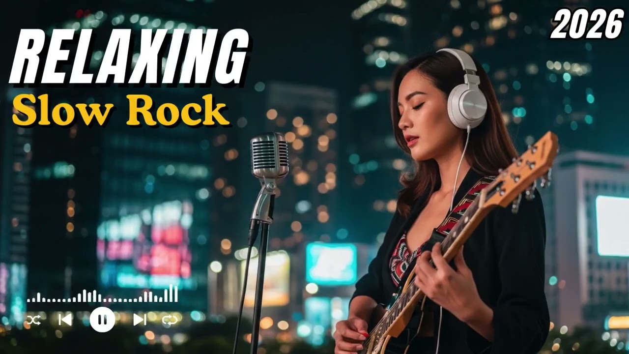 Chill Slow Rock Music – Soft Rock for Work, Study & Relax
