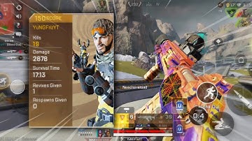 G7 Scout is OP! | Apex Legends Mobile Ranked Mode Gameplay (19 Kills, 2800 Damage)