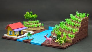 Terrace Farming Model | Science Projects