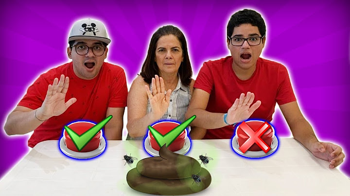 WHOEVER PRESSES THE WRONG BUTTON WILL EAT BAD STUFF! - Challenge