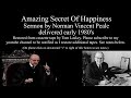 Norman Vincent Peale &quot;Amazing Secret of Happiness&quot;