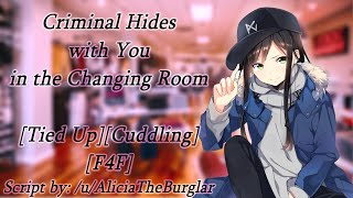 (F4F) Criminal Hides With You In The Changing Room ~ASMR Roleplay~