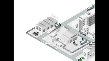 Website header animation for West Logic company