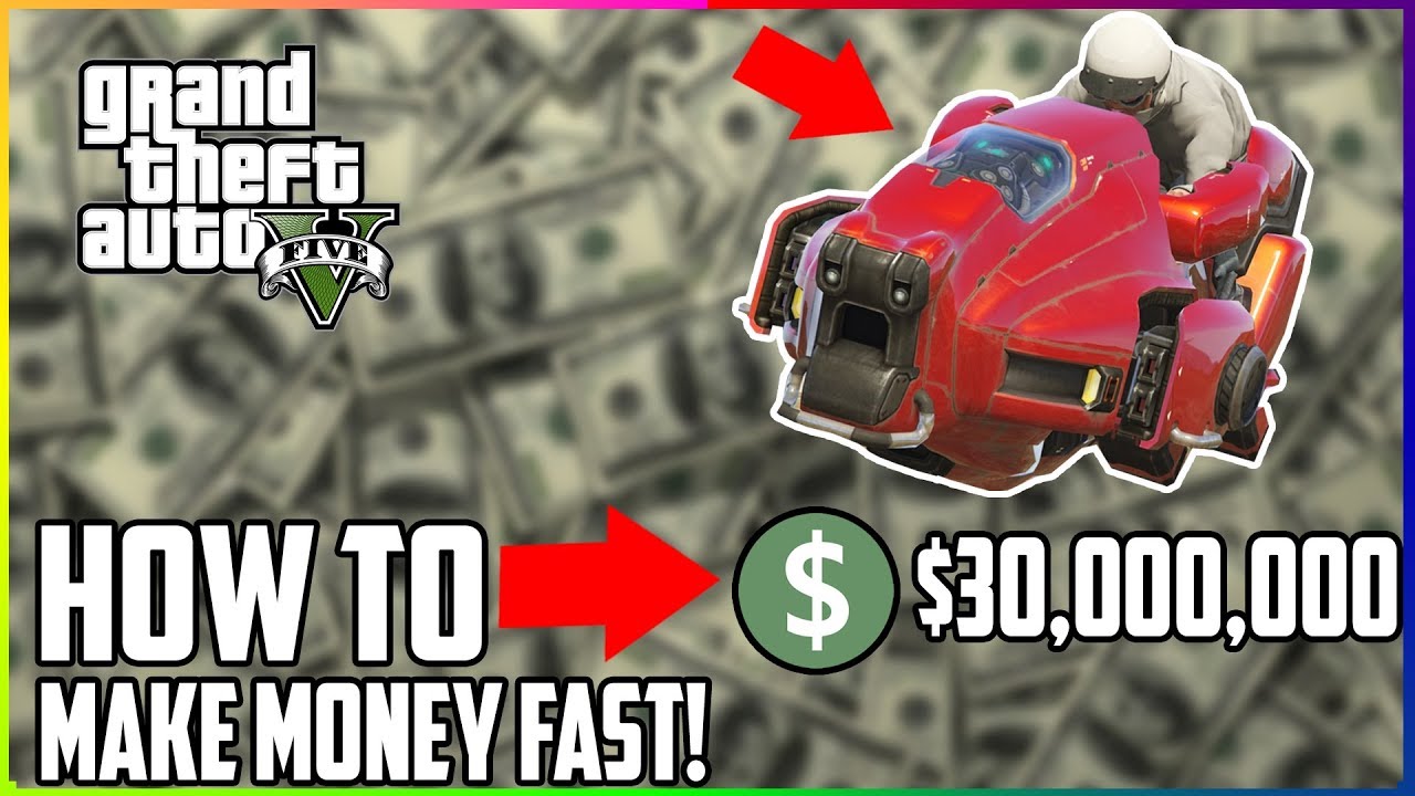 GTA 5 How To Make Money FAST EASY Online PC 2018 Tutorial YouTube 