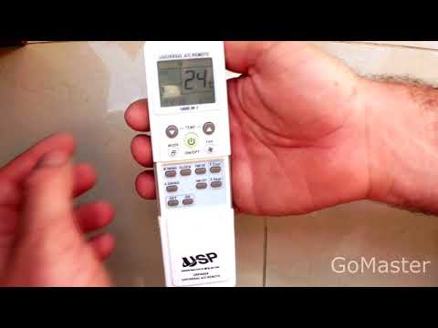 How to set and configure an Universal AC Remote Control