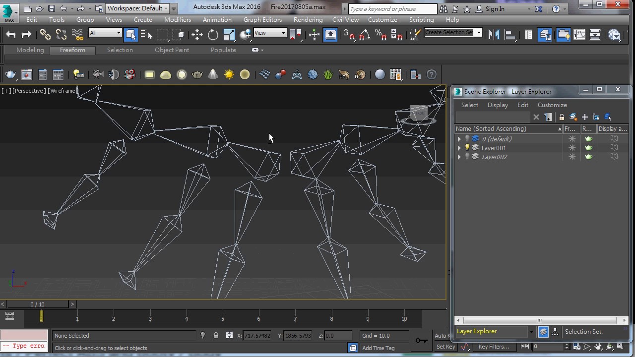 3DS MAX Rigging 遊戲角色建立 Biped Part 7 - YouTube