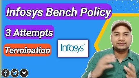 Infosys Bench Policy (2023) | 3 Attempts for Project | Termination #infosys