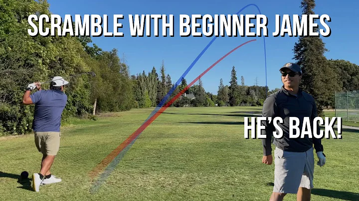 Scramble with Beginner James Again (San Jose Municipal Golf Course) - Front 9 Only