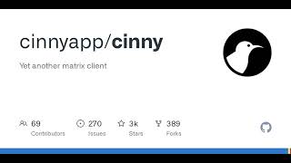 GitHub - cinnyapp/cinny: Yet another matrix client