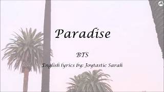 Paradise - English KARAOKE - BTS