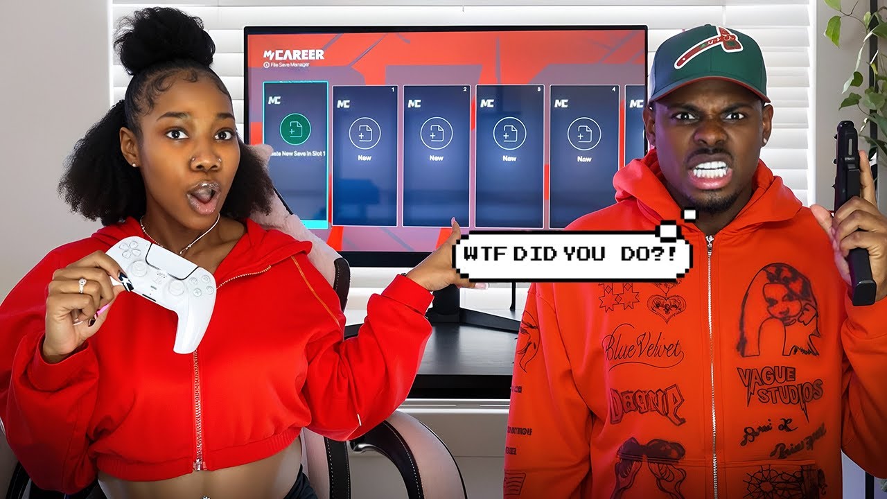 I DELETED HIS NBA 2K MY PLAYERS! 😱 HE GOT VERY MAD! 😳