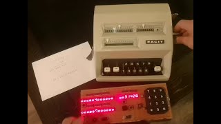 FACIT C1 13 mechanical calculator simulator