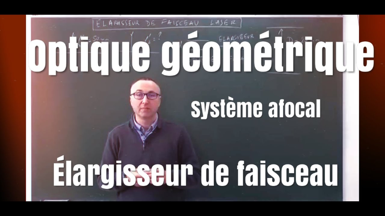 MPSI/PCSI Elargisseur de faisceau Laser- Optique géométrique