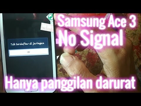 Samsung Ace 3 (S7270) No Signal/no network