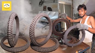 Process Of Making Cycle Tire- How are Made Cycle Tire at a local factory|