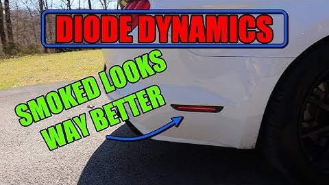 Diode Dynamics SMOKED LED Side-Marker Lights Installed!!