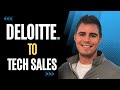 Deloitte Consultant Transitioned to Tech Sales | Dave's Story