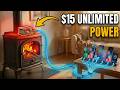 Your Wood Stove Could Charge 8 Phones Forever — The $15 Trick the Power Grid Wants Buried