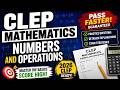 CLEP College Mathematics Numbers and Operations