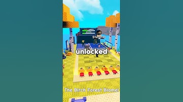 New Birch Forest Biome in Plants vs Brainrots...