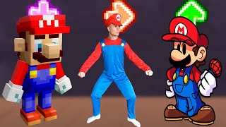 FNF Character Test | Gameplay VS Real Life | All Mario