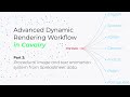 Advanced Dynamic Rendering Workflow Project in Cavalry - Part 2