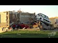 04-30-2022 Andover, KS Tornado Damage Ground Video-Homes Destroyed-People Returning Home