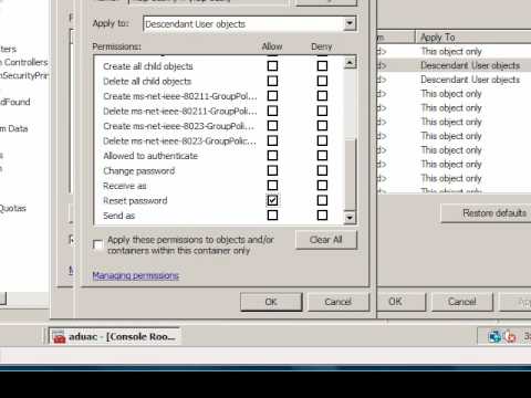 Windows Server 2008: Active Directory's delegation of control wizard