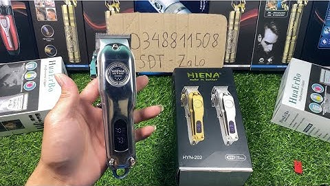 Tông Đơ Cắt Tóc Chuyên Nghiệp Hiana Clipper Hàng Cao Cấp , Với Thiết Kế Sang Trọng Máy Êm Ái Và Khoẻ
